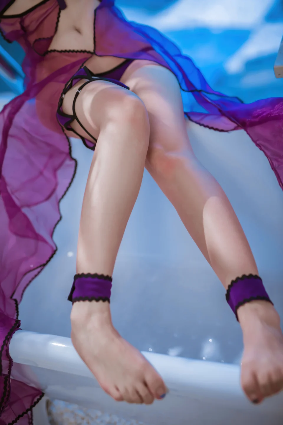 二佐Nisa - No.194 FGO：黑贞水着 [40P-277MB] tg@simisebaisi 【丝足阁】035.webp